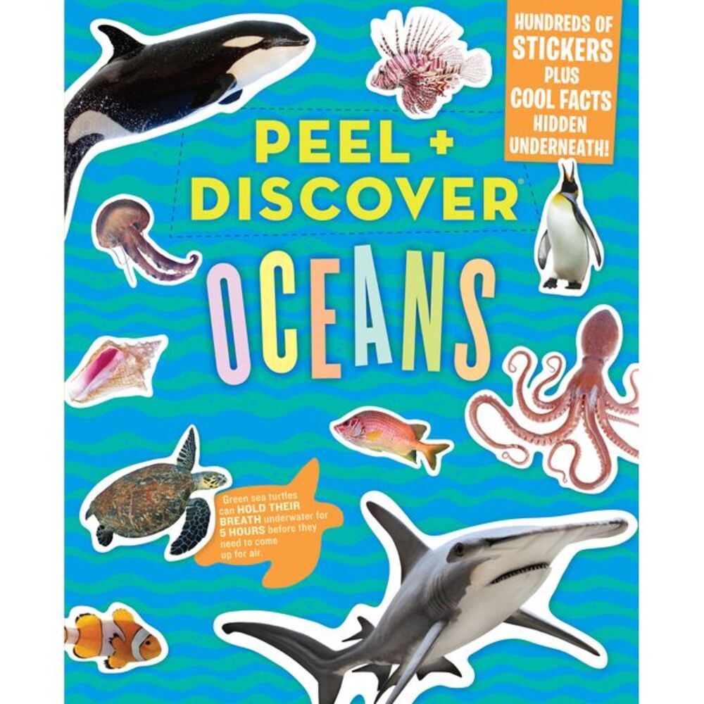Peel + Discover: Oceans -- Workman Publishing
